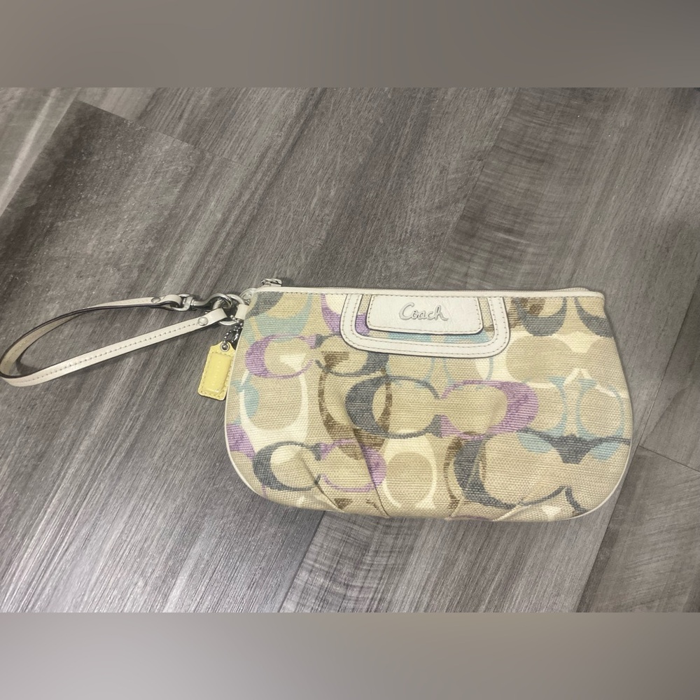 Coach Multicolor Wristlet